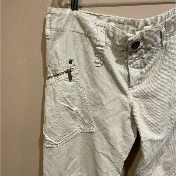 NWT Diesel Corduroy Cream Off White Oversized Carpenter Pants - Picture 3 of 11